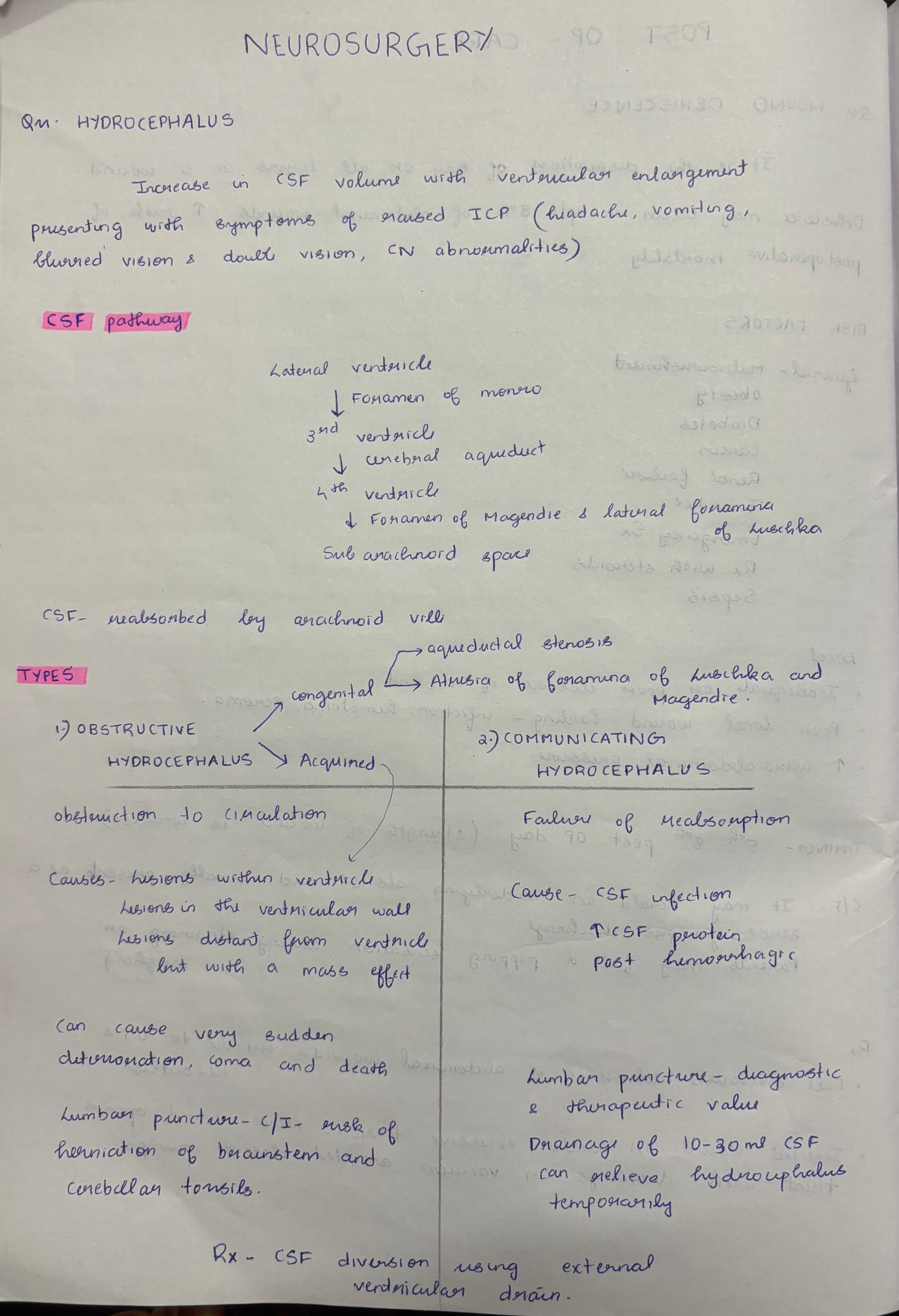 Hydrocephalus  - Slide 1
