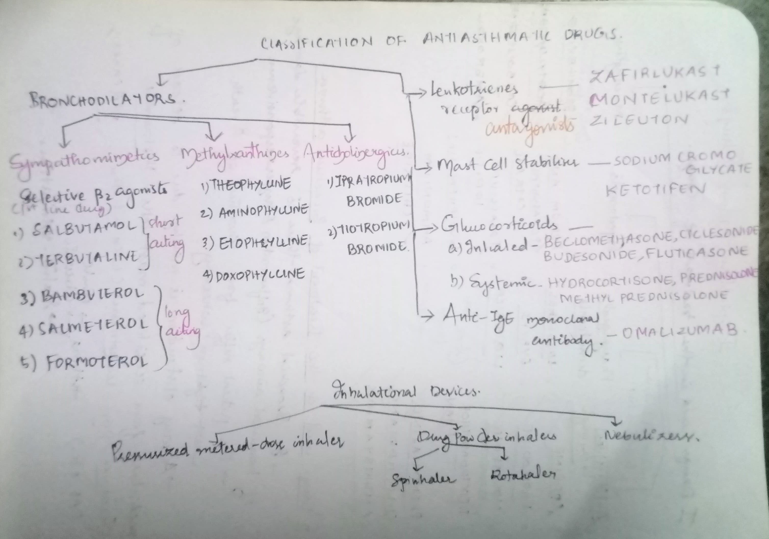 Respiratory system drugs  - Slide 1