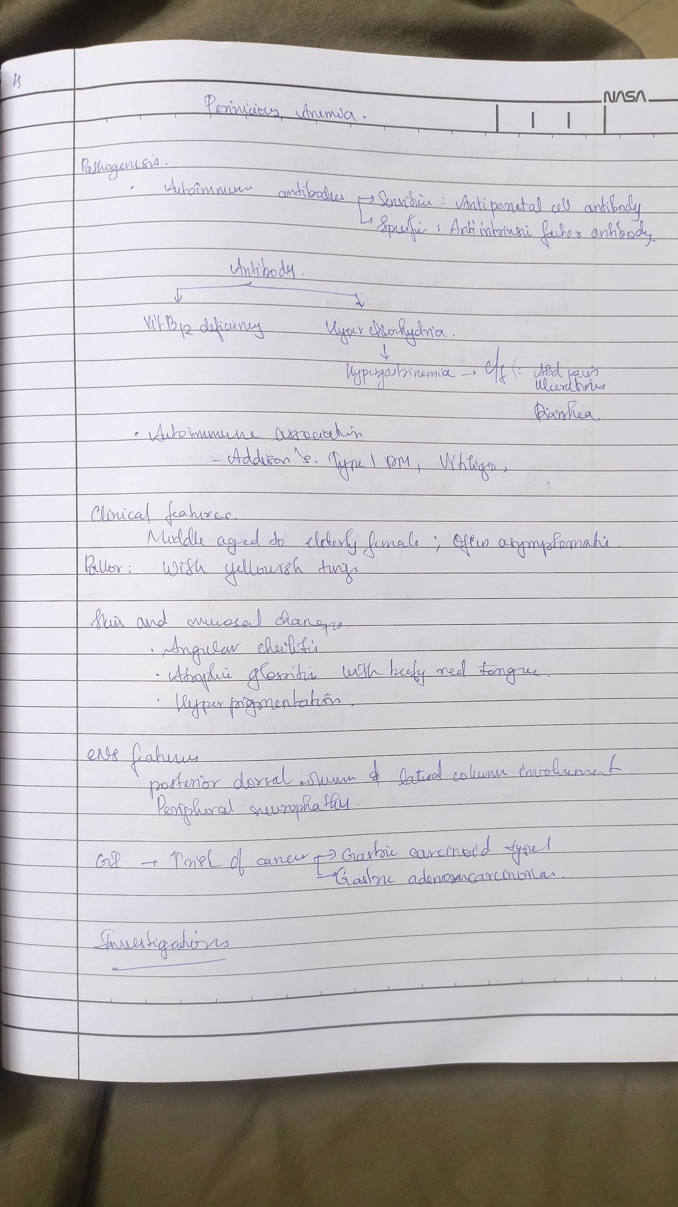 Perinicious anemia - Slide 1