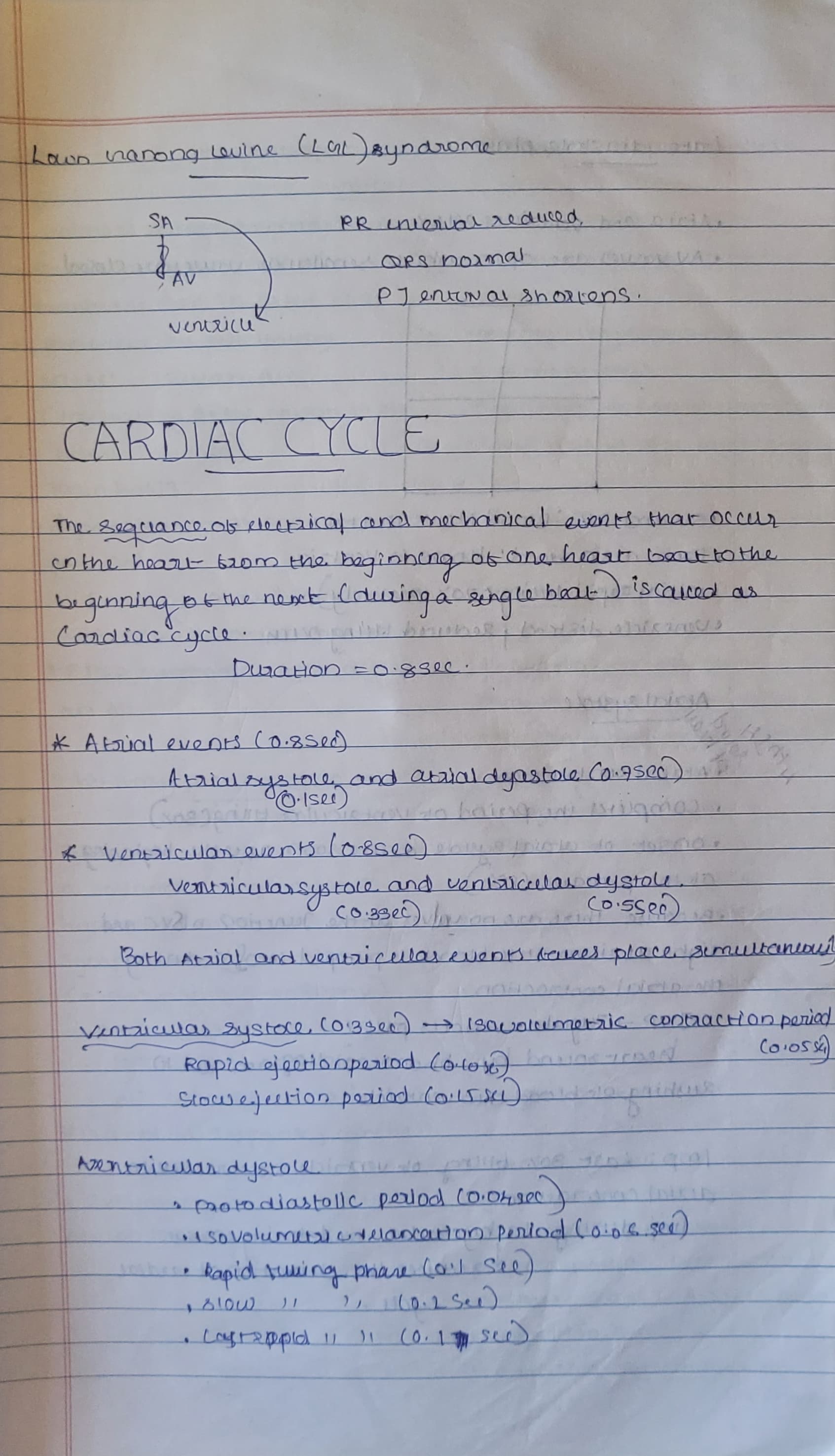 Cardiac cycle - Slide 1