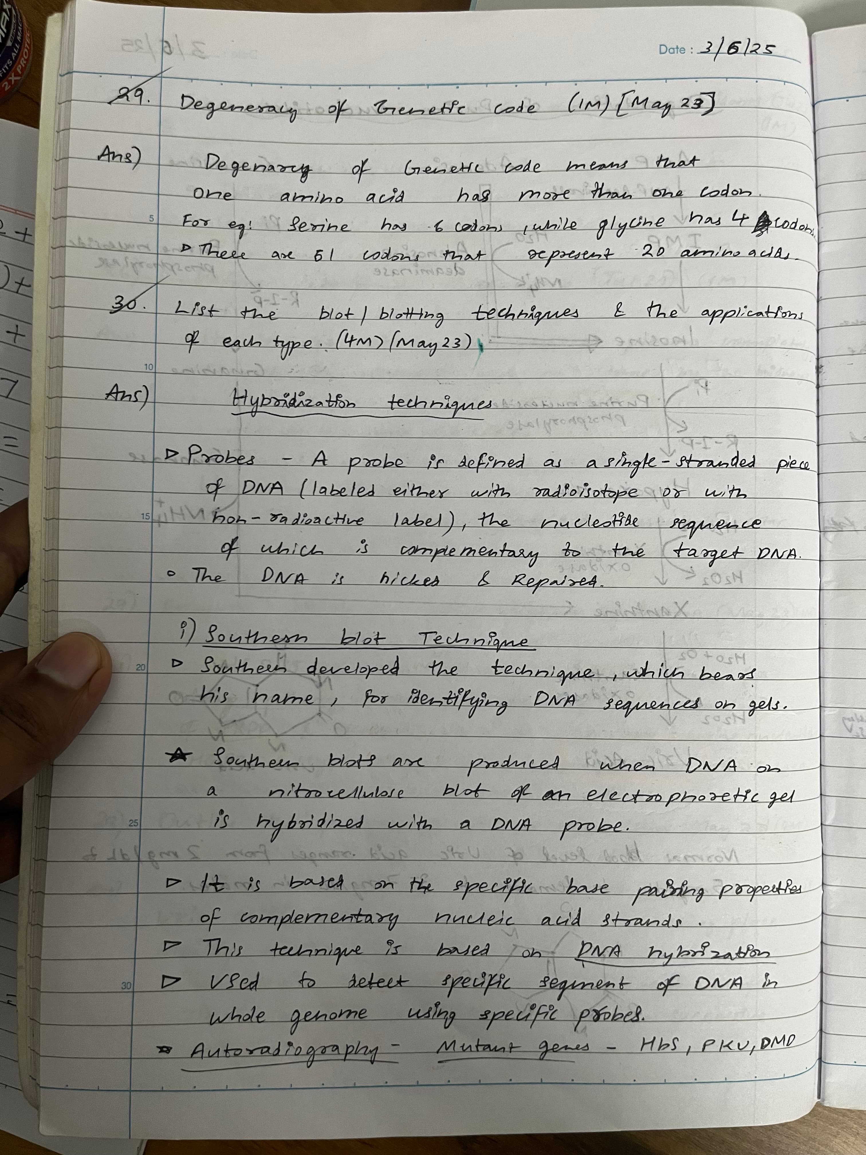 Blotting techniques Biochemistry  - Slide 1