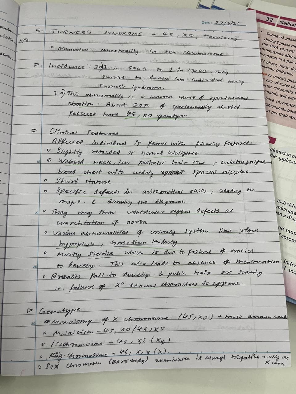 Turner's Syndrome  - Slide 1